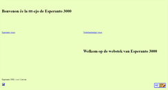 Desktop Screenshot of esperanto3000.be
