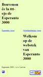 Mobile Screenshot of esperanto3000.be