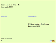 Tablet Screenshot of esperanto3000.be
